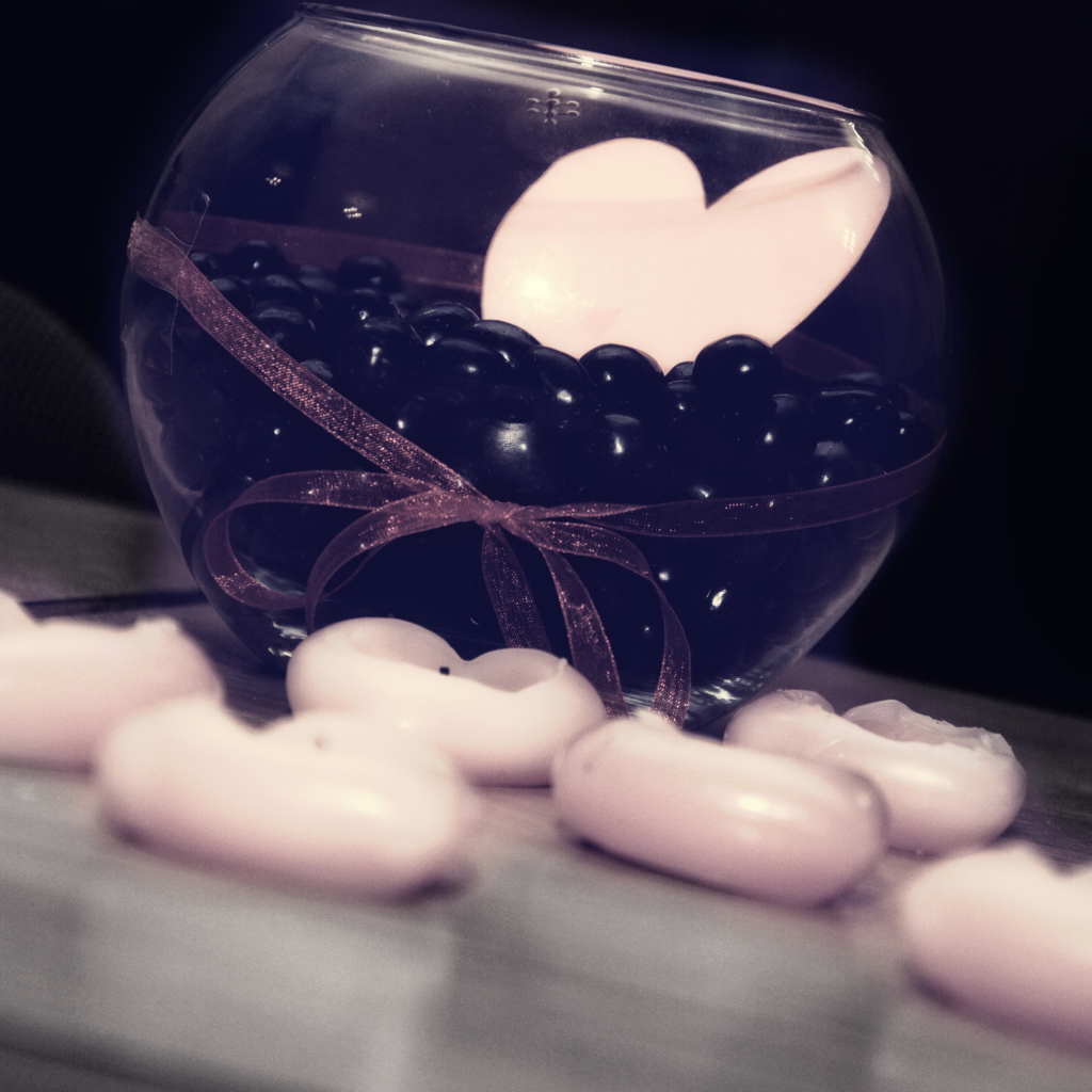 Сердце в чаше на День Влюбленных 14 февраля