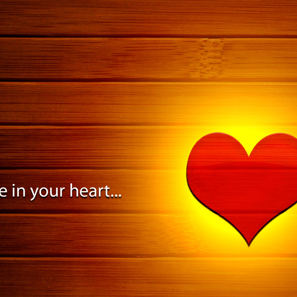 Любовь в нашем сердце