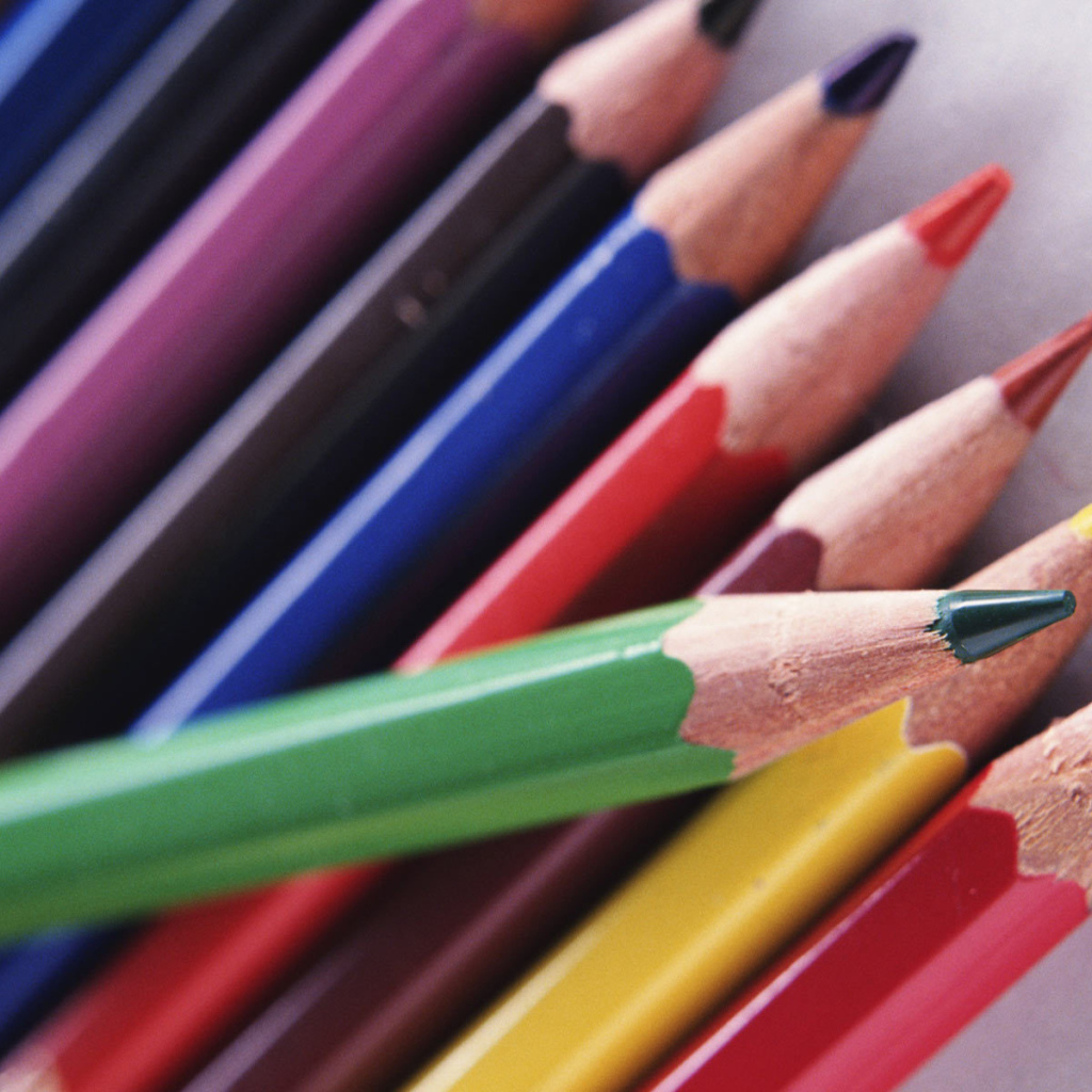 Карандаши в День знаний 1 сентября