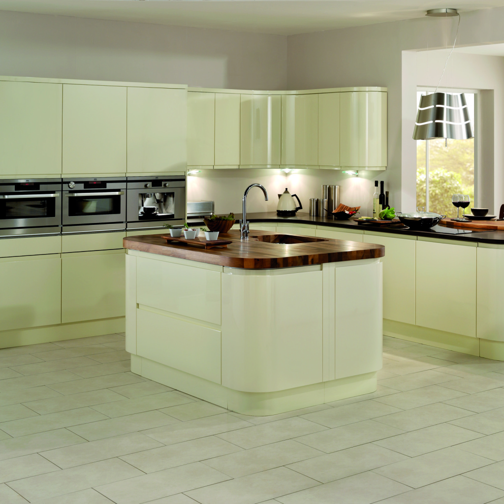 Белая кухня