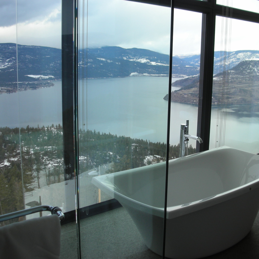 Застеклённая ванна