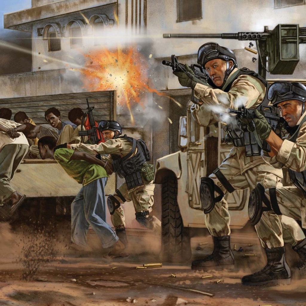 Работа спецназа