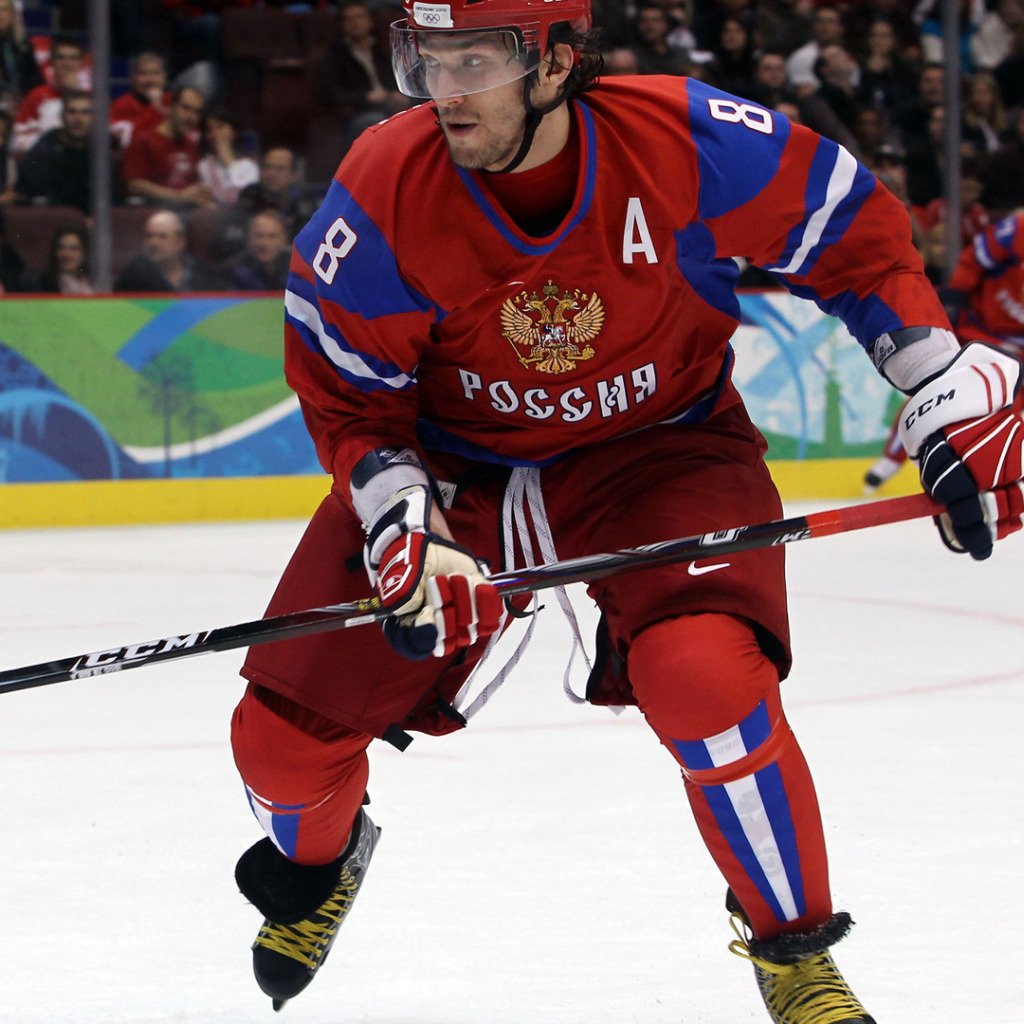 Знаменитый русский спортсмен Александр Овечкин