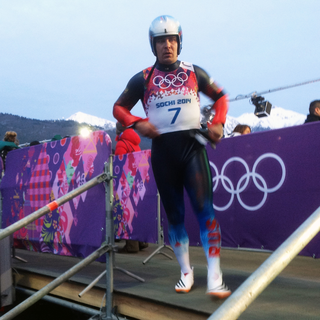 Русский спортсмен Альберт Демченко