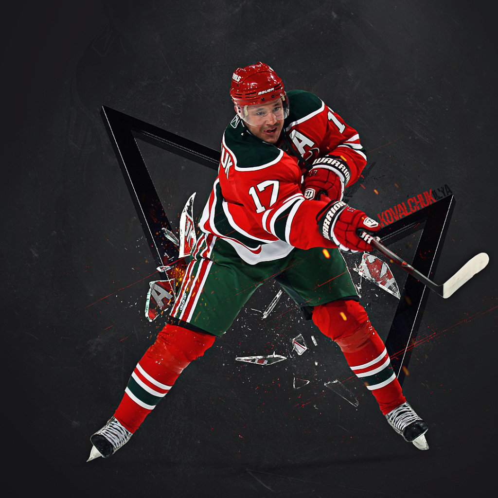 Знаменитый русский спортсмен Илья Ковальчук