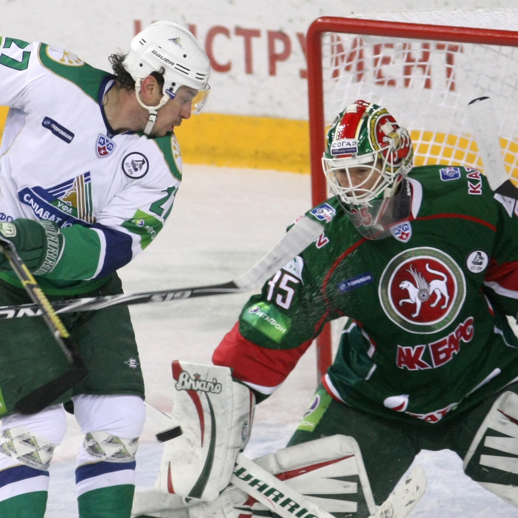 Русский спортсмен Николай Жердев