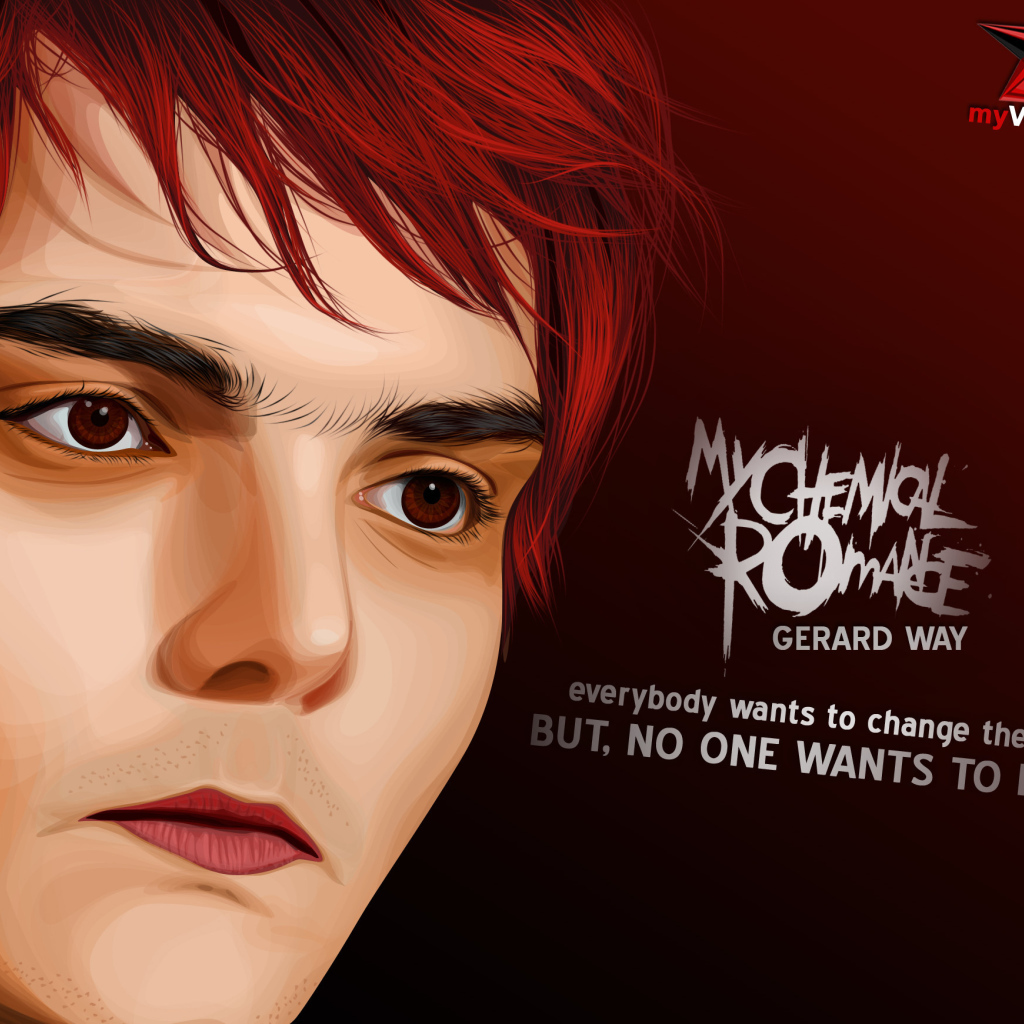 Популярная суперзвезда Джерард Уэй