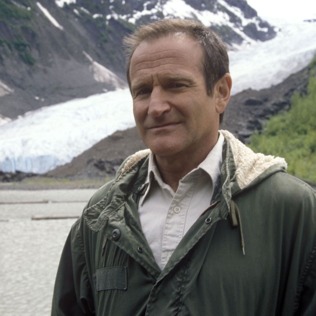 Актер Робин Уильямс на севере