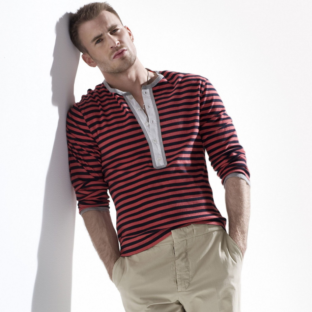 Известный Крис Эванс 