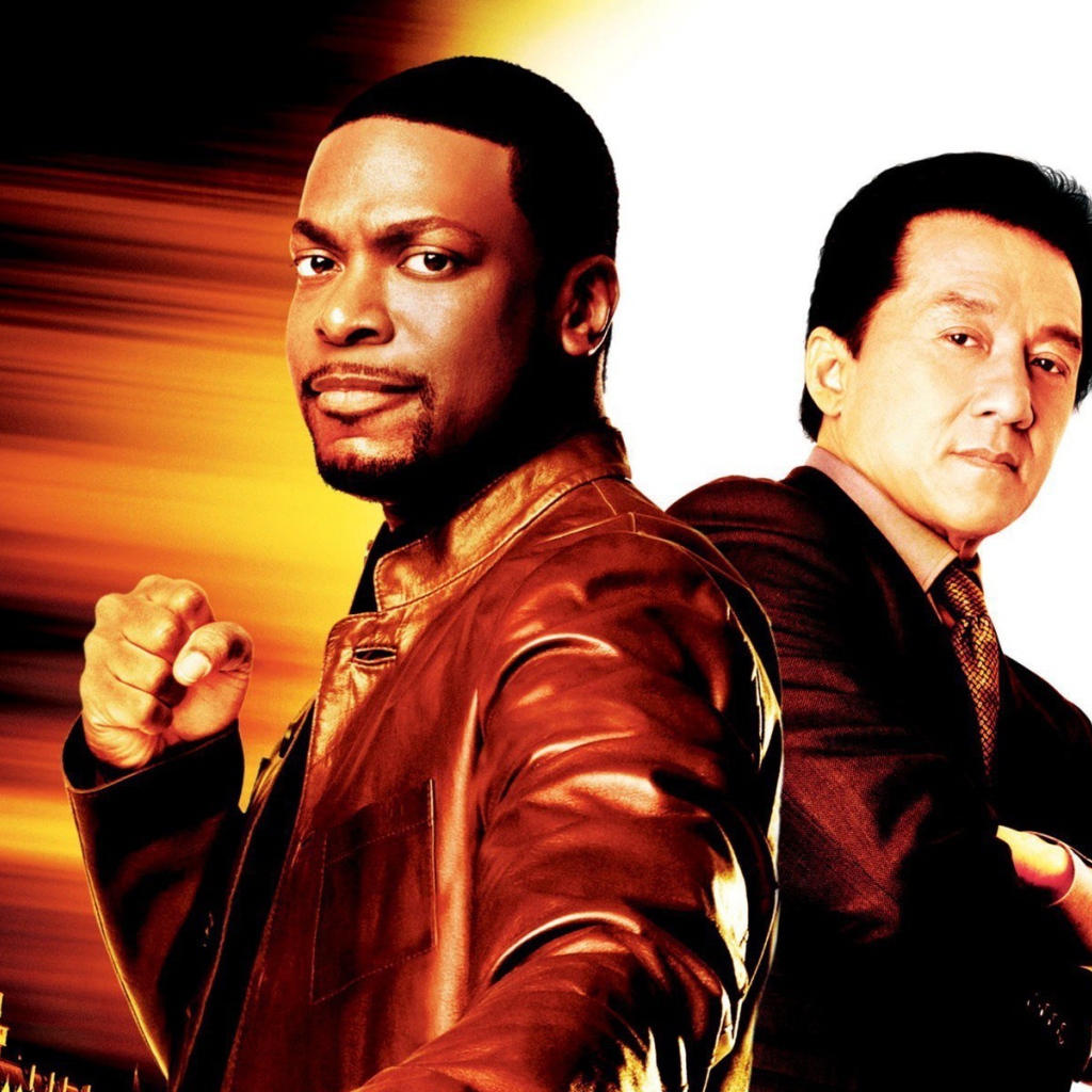 Голливудский Киноактер Джеки Чан и его друг