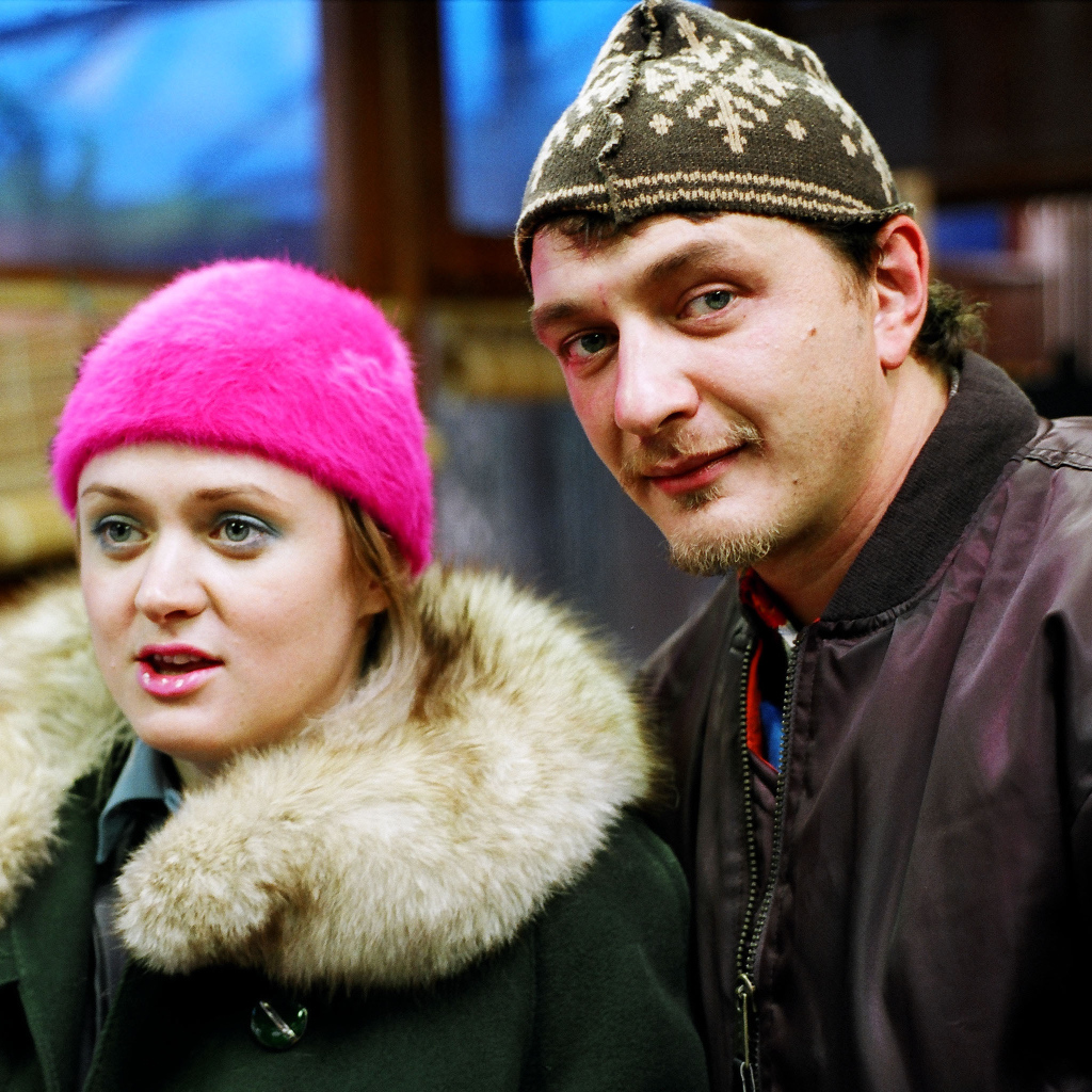 Марат Башаров с коллегой по фильму