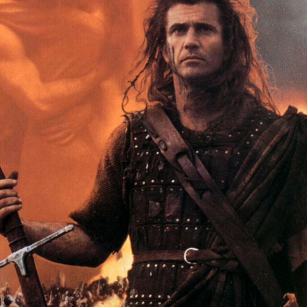 Мел Гибсон из фильма Храброе сердце