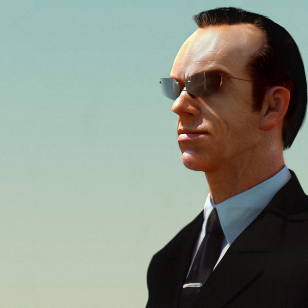 Агент Смит из фильма Матрица