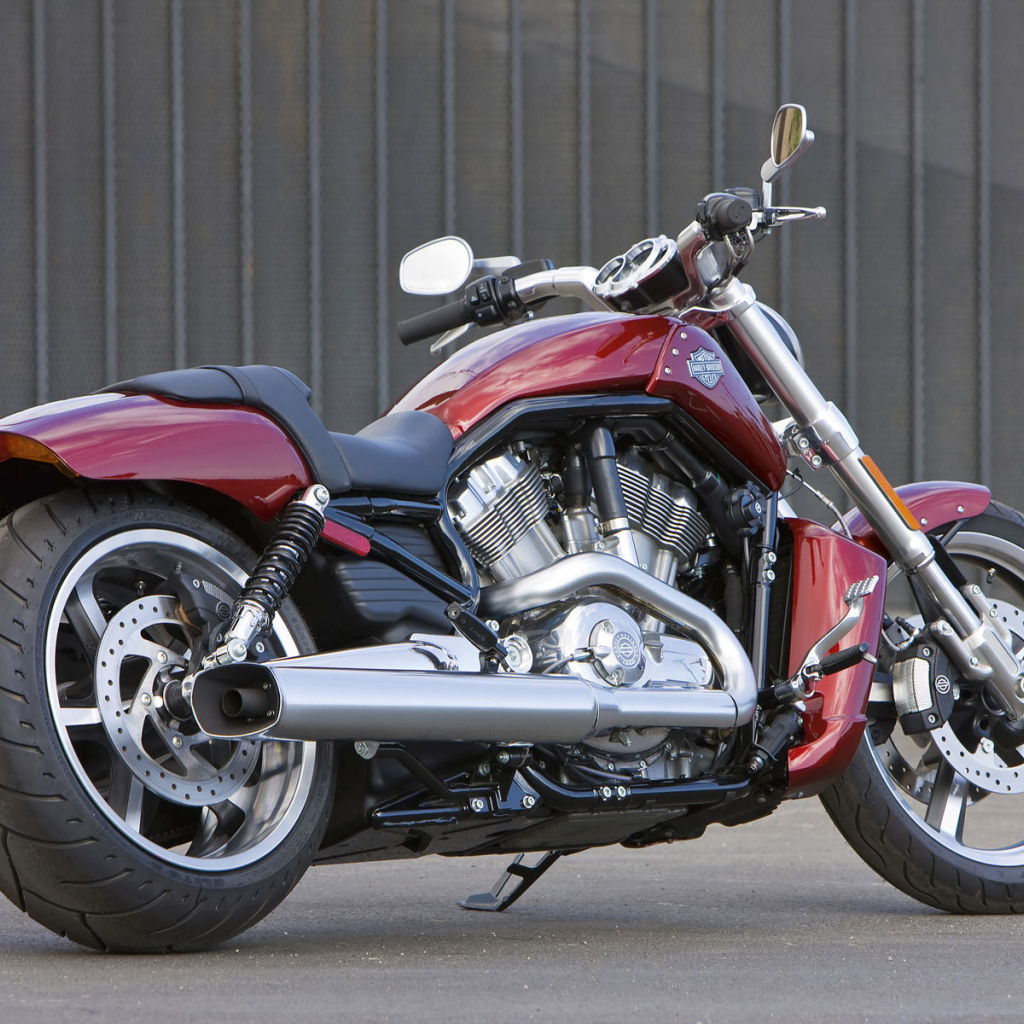Красивый мотоцикл Harley-Davidson V-Rod Muscle
