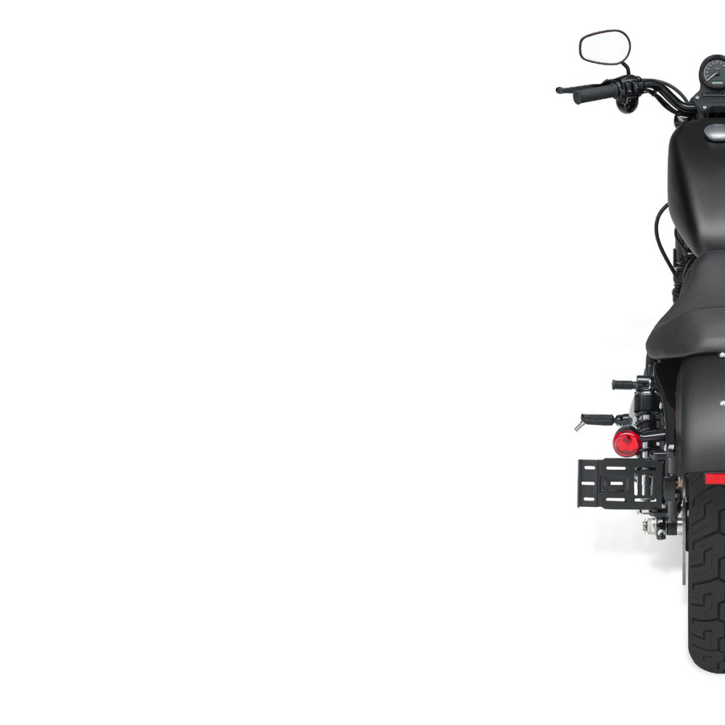 Красивый мотоцикл Harley-Davidson XL 883N Sportster Iron