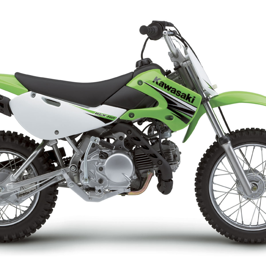 Красивый мотоцикл Kawasaki KLX 110