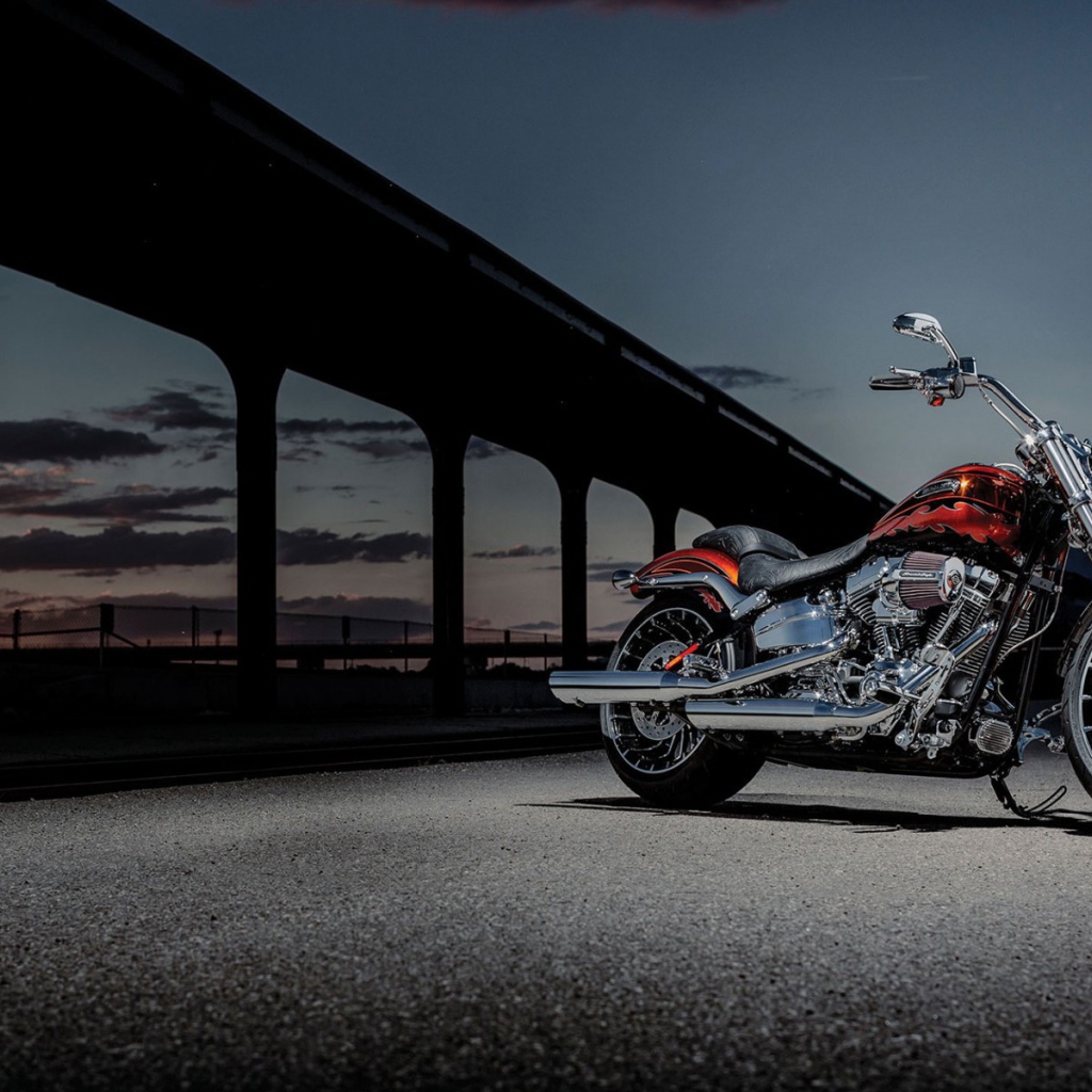 Красивый мотоцикл в москве Harley-Davidson CVO Breakout