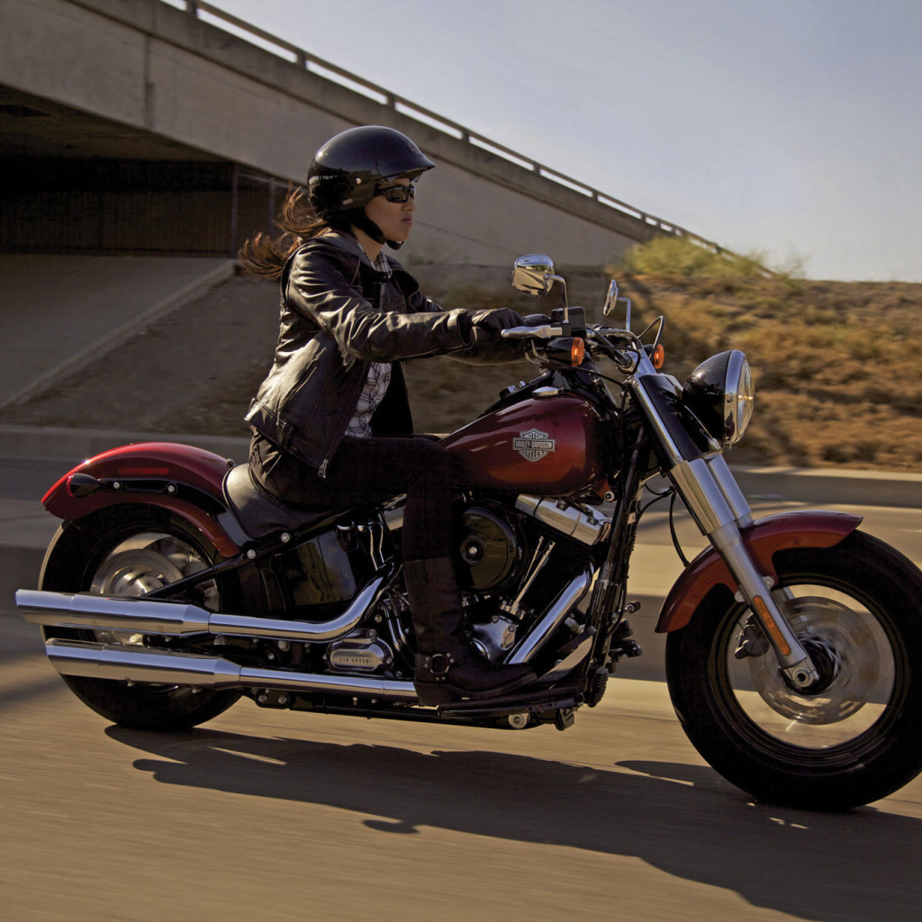 Красивый мотоцикл в москве Harley-Davidson Softail Blackline