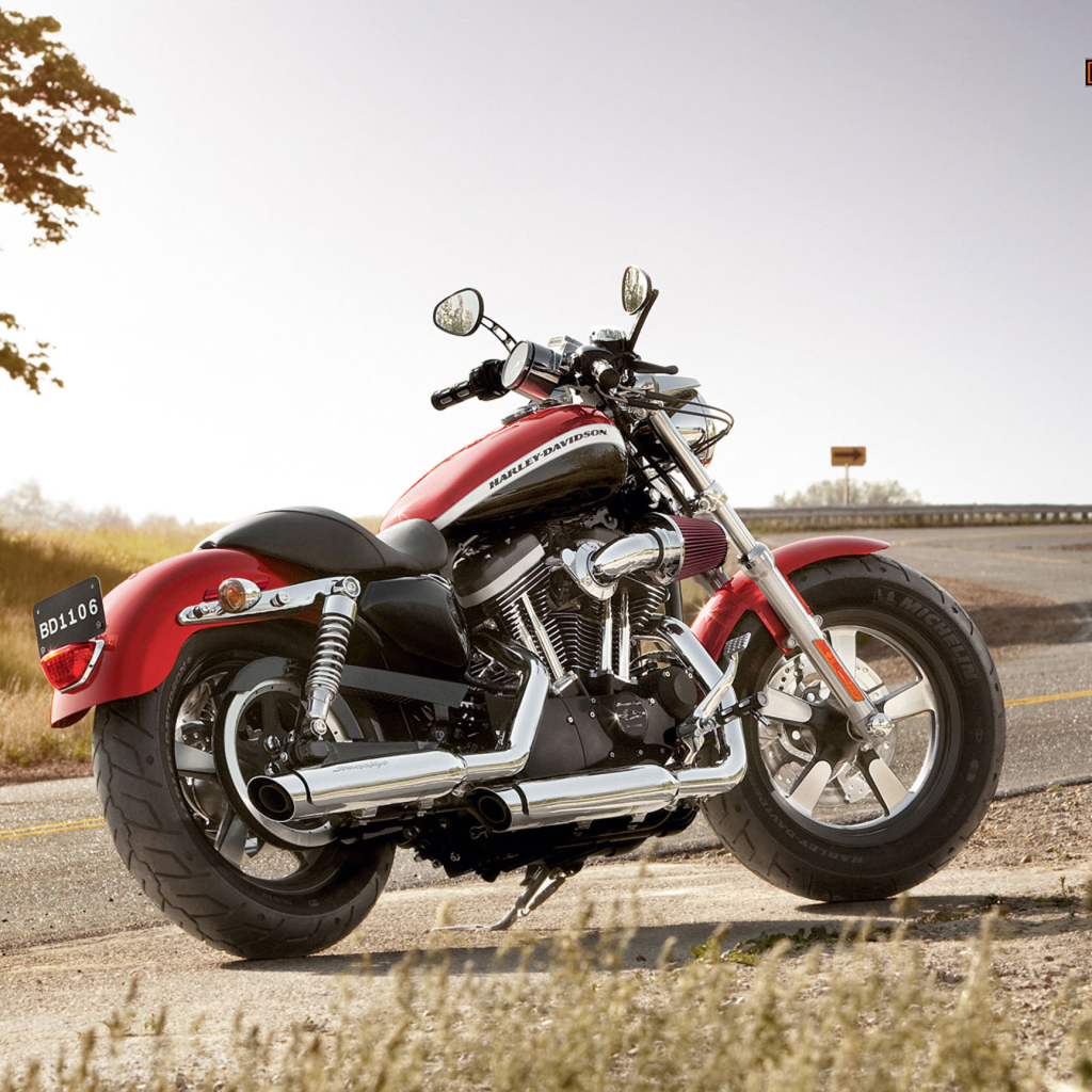 Красивый мотоцикл в москве Harley-Davidson XL 1200C Sportster Custom