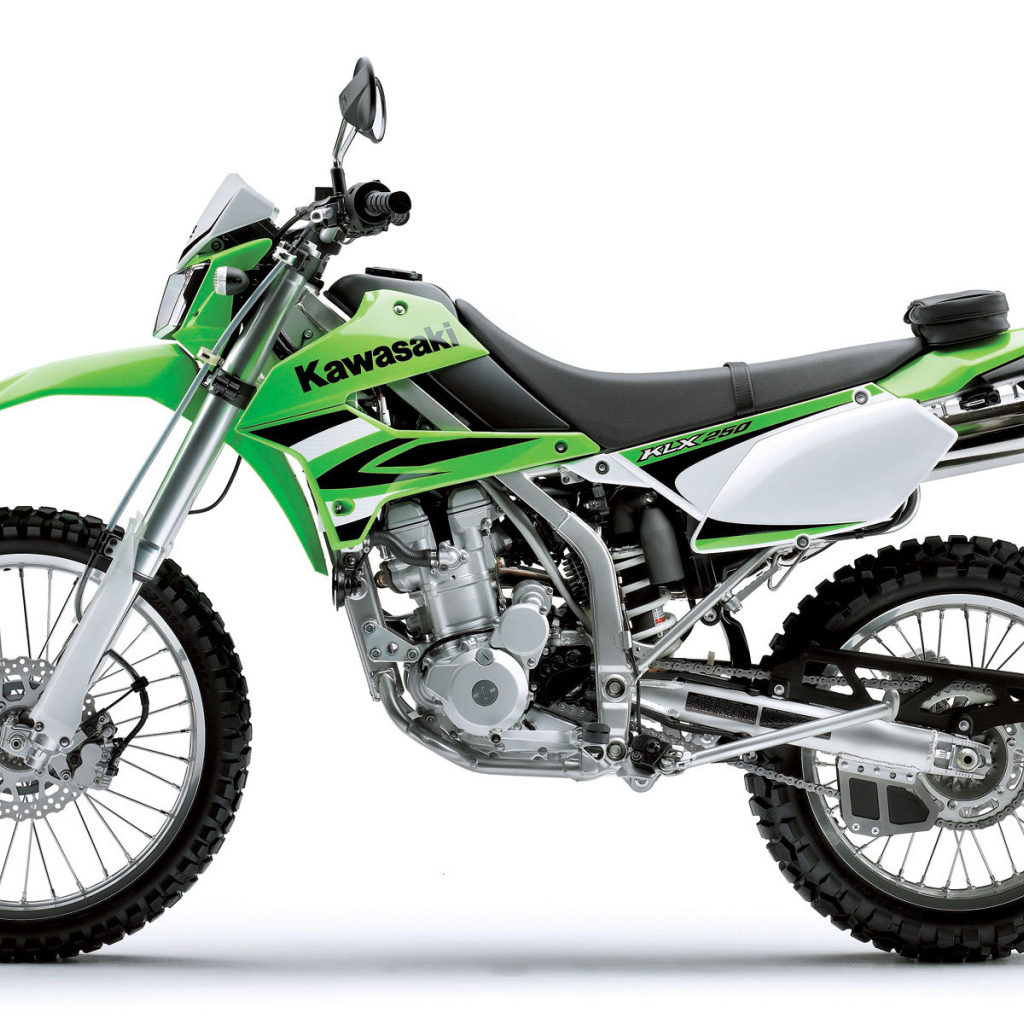 Красивый мотоцикл в москве Kawasaki KLX 250