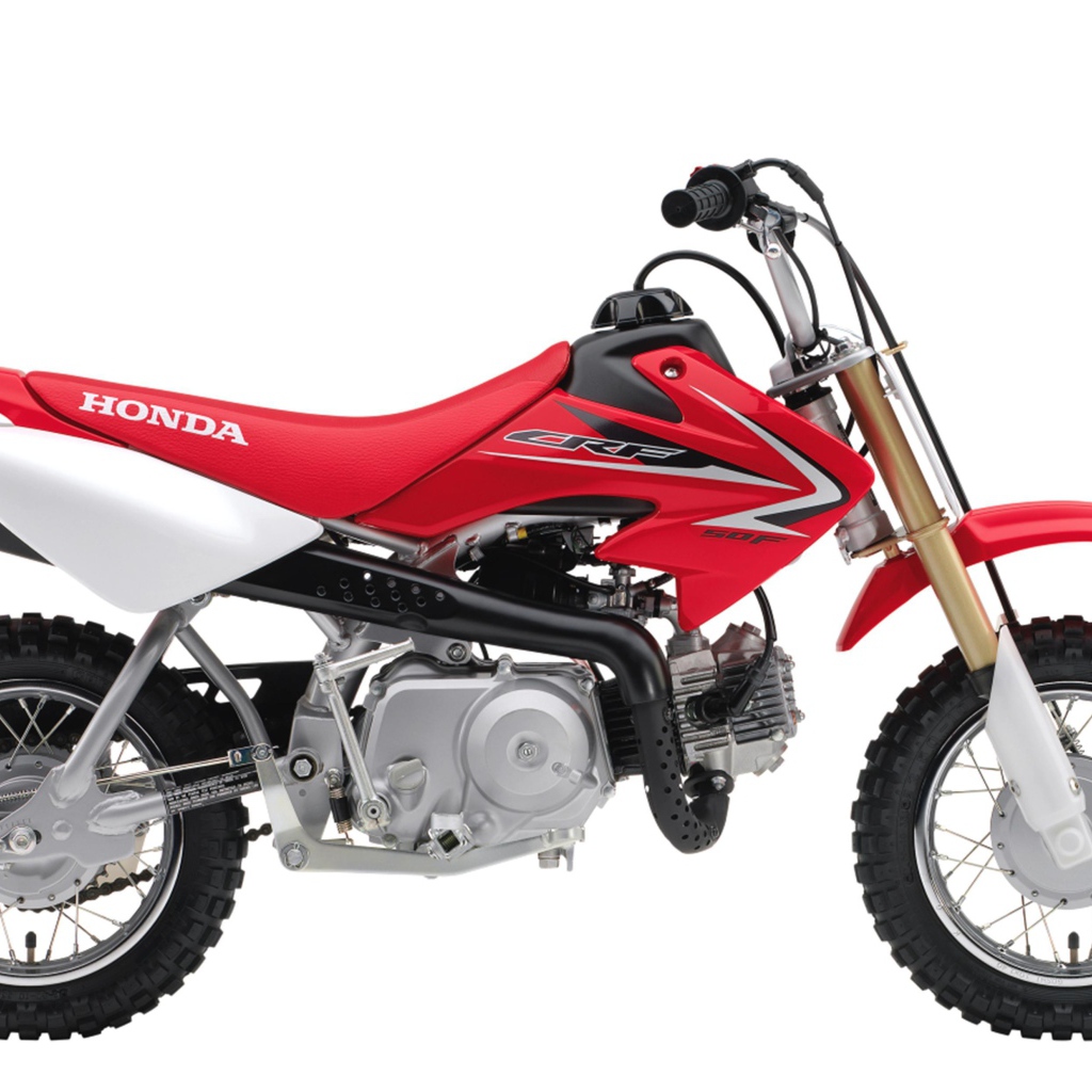 Мотоцикл модели Honda CRF 110 F