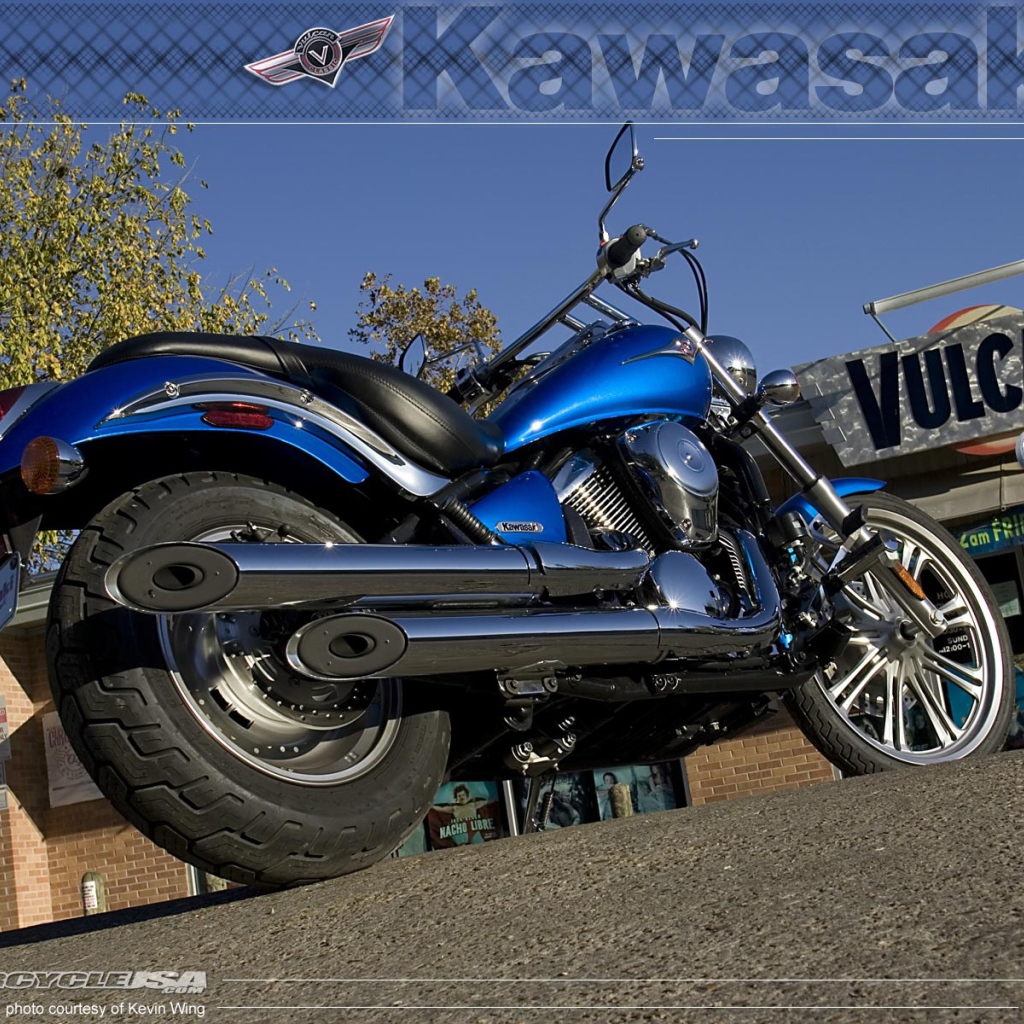 Мотоцикл модели Kawasaki VN 900 Classic