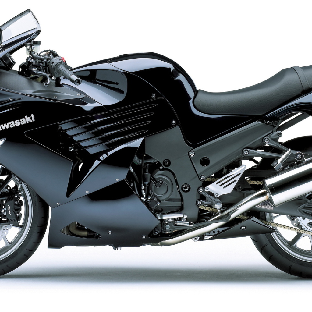 Мотоцикл модели Kawasaki ZZR 1400