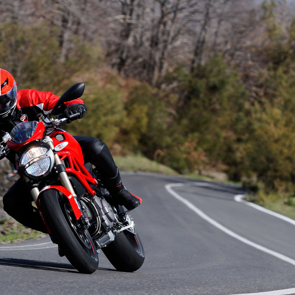 Быстрый мотоцикл Ducati Monster 796 Corse Stripe