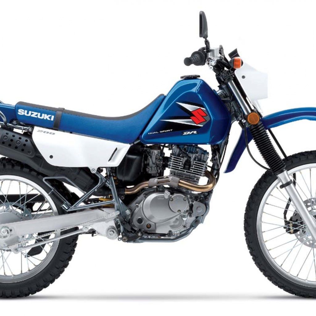 Быстрый мотоцикл Suzuki DR 200 SE