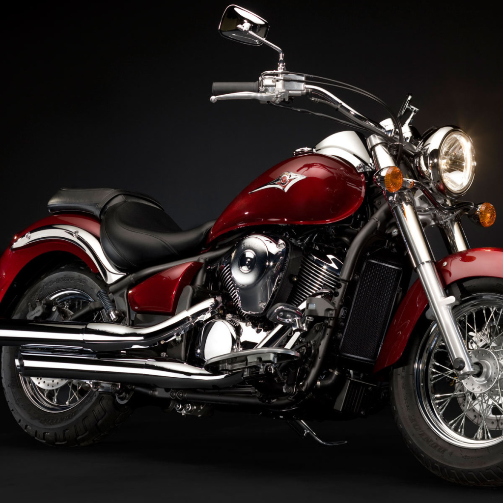 Быстрый мотоцикл Kawasaki VN 900 Classic