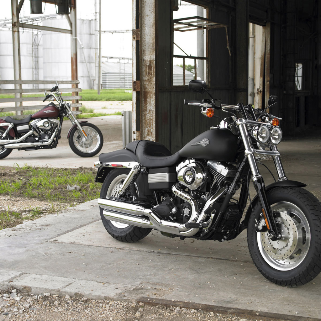 Невероятный мотоцикл Harley-Davidson Dyna Super Glide Custom