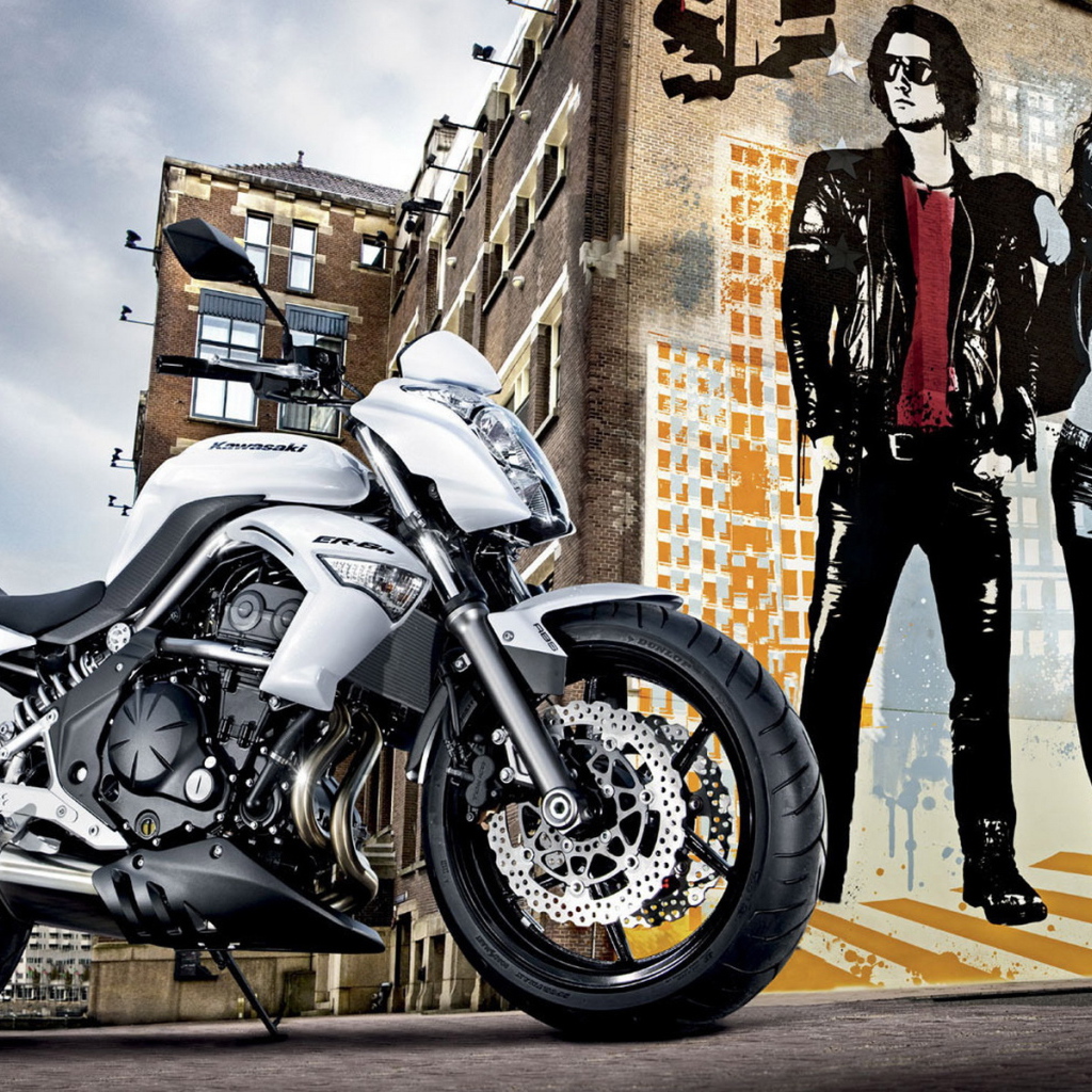 Невероятный мотоцикл Kawasaki ER-6n