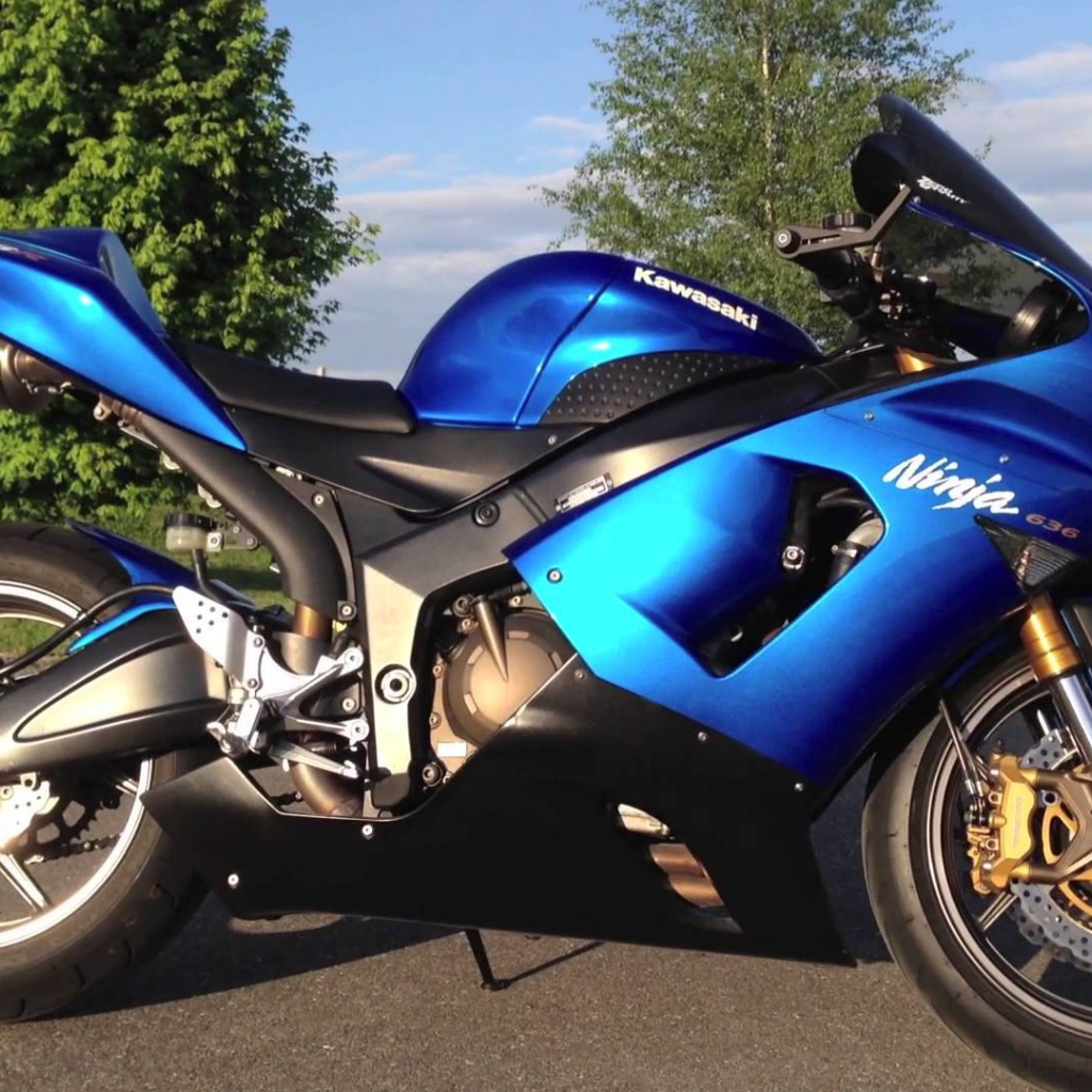 Невероятный мотоцикл Kawasaki Ninja ZX-6R 636 Performance