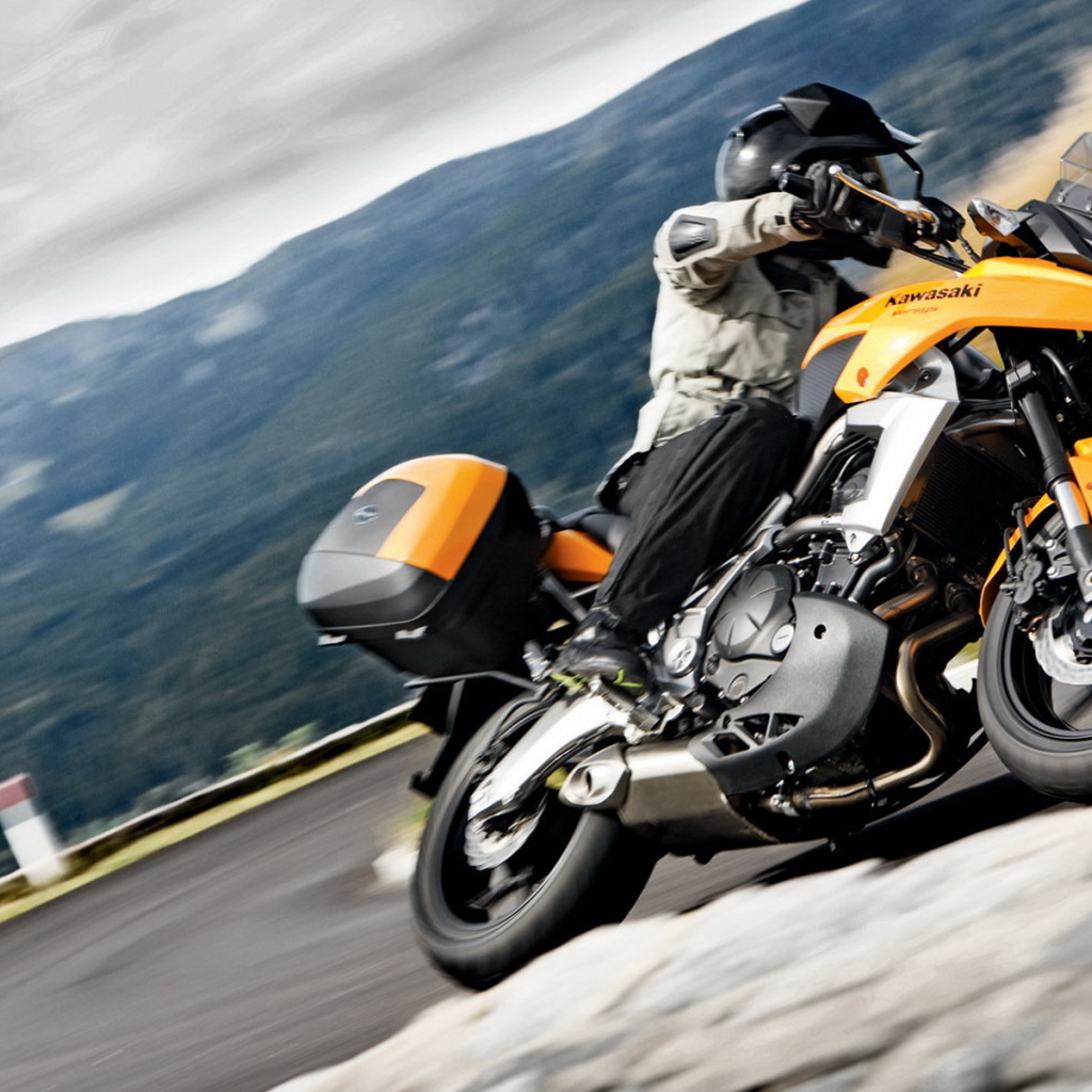 Невероятный мотоцикл Kawasaki Versys