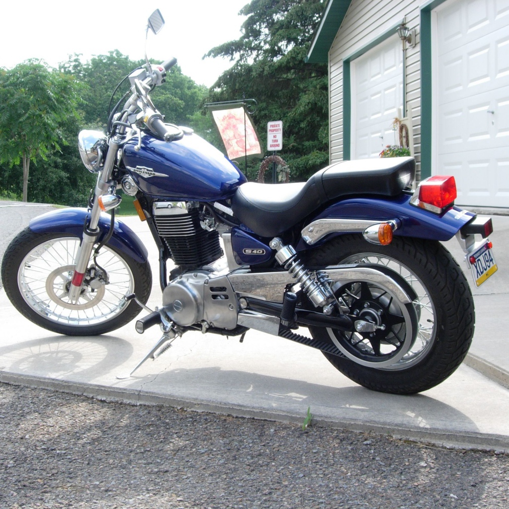 Невероятный мотоцикл Suzuki Boulevard S 40