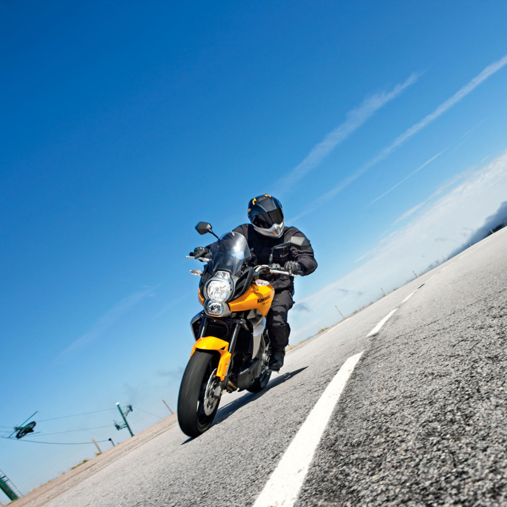 Невероятно быстрый мотоцикл Kawasaki Versys