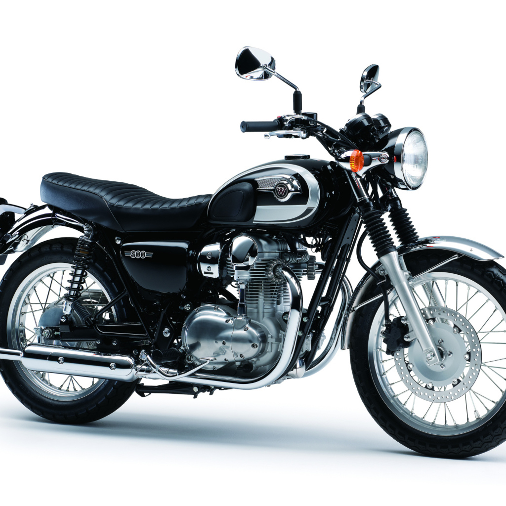 Невероятно быстрый мотоцикл Kawasaki W 800