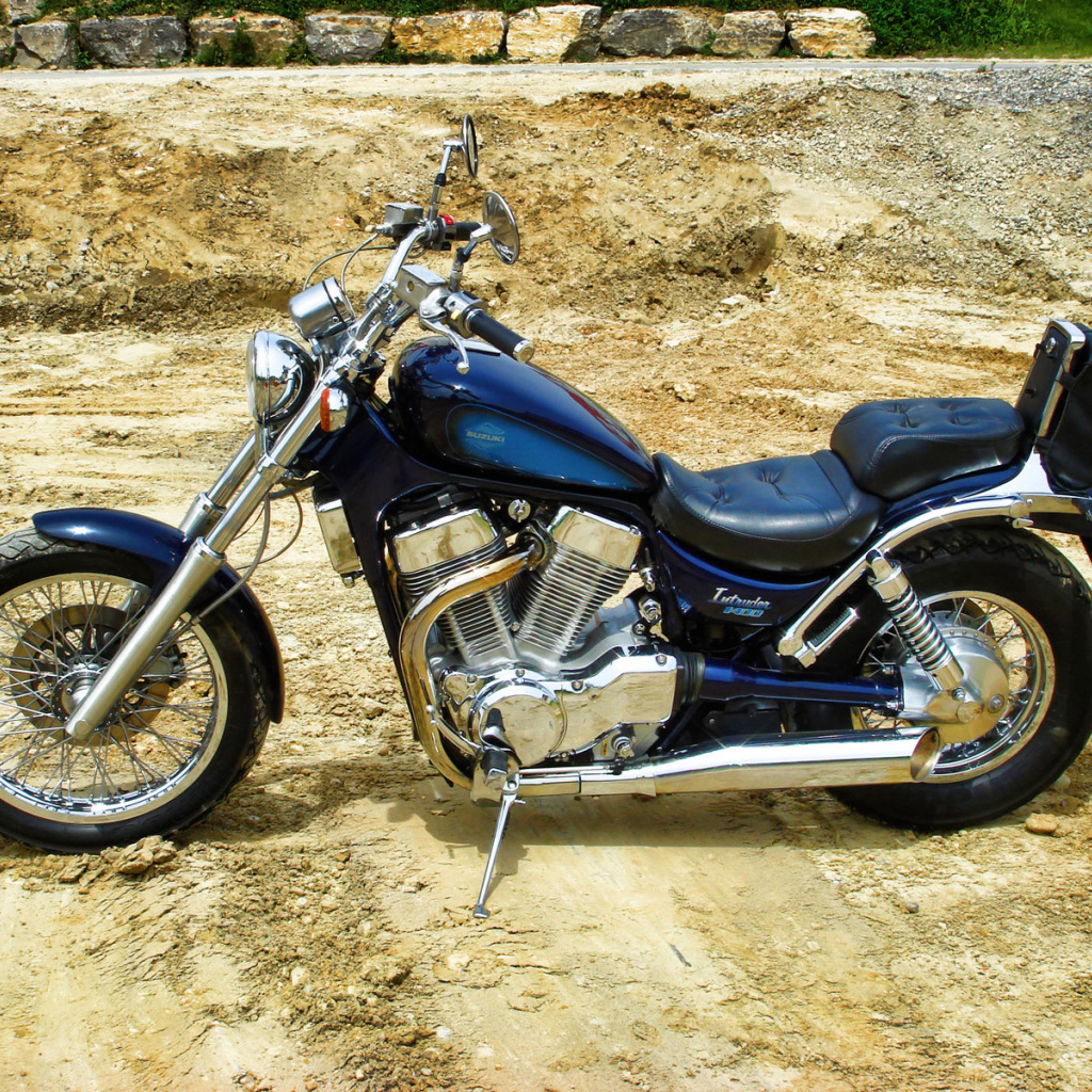 Невероятно быстрый мотоцикл Suzuki Boulevard S 40