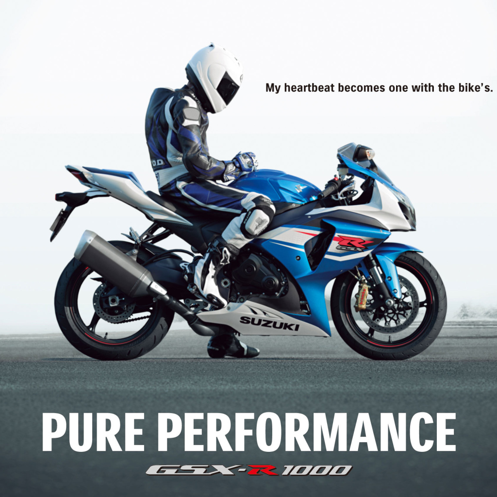 Невероятно быстрый мотоцикл Suzuki  GSX-R 1000