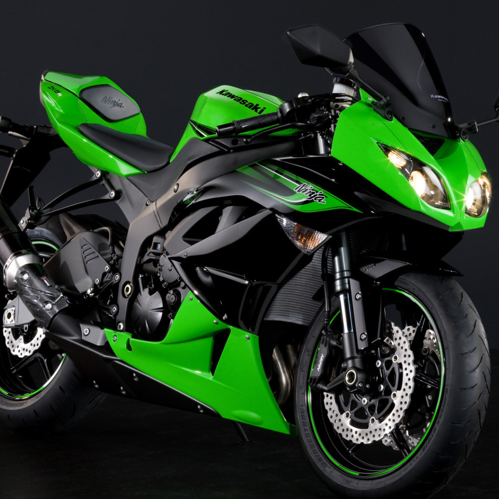 Невероятно быстрый мотоцикл Kawasaki Ninja ZX-6R