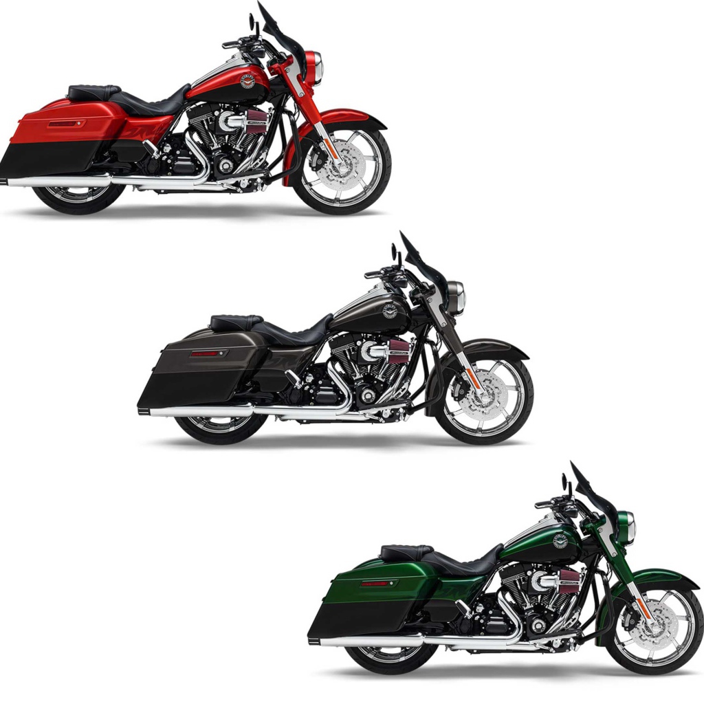Мотоцикл модели Harley-Davidson CVO Road King