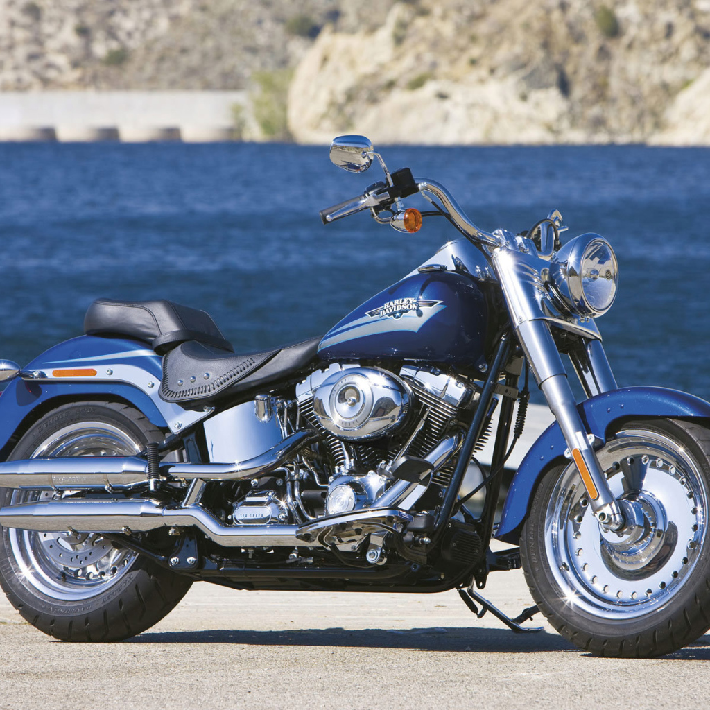 Мотоцикл модели Harley-Davidson Fat Boy