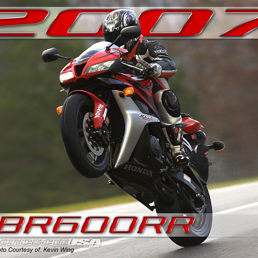 Новый мотоцикл Honda CBR 600 RR
