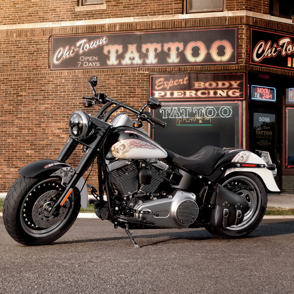 Новый мотоцикл Harley-Davidson Fat Boy