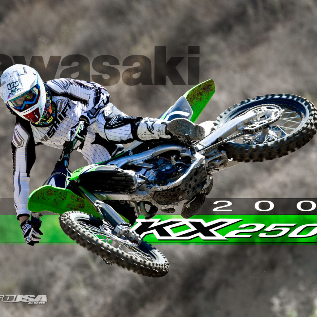 Новый мотоцикл Kawasaki KX 250 F
