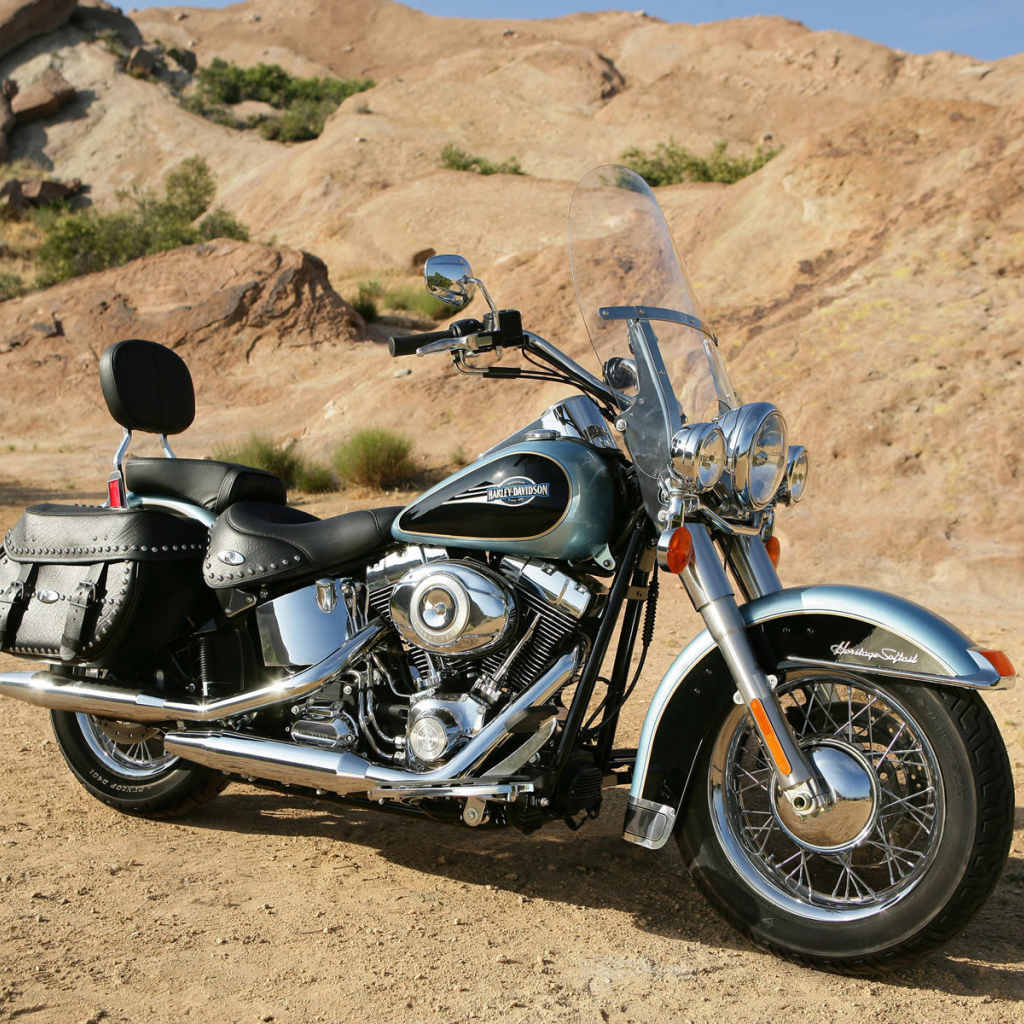 Новый надежный мотоцикл Harley-Davidson Heritage Softail