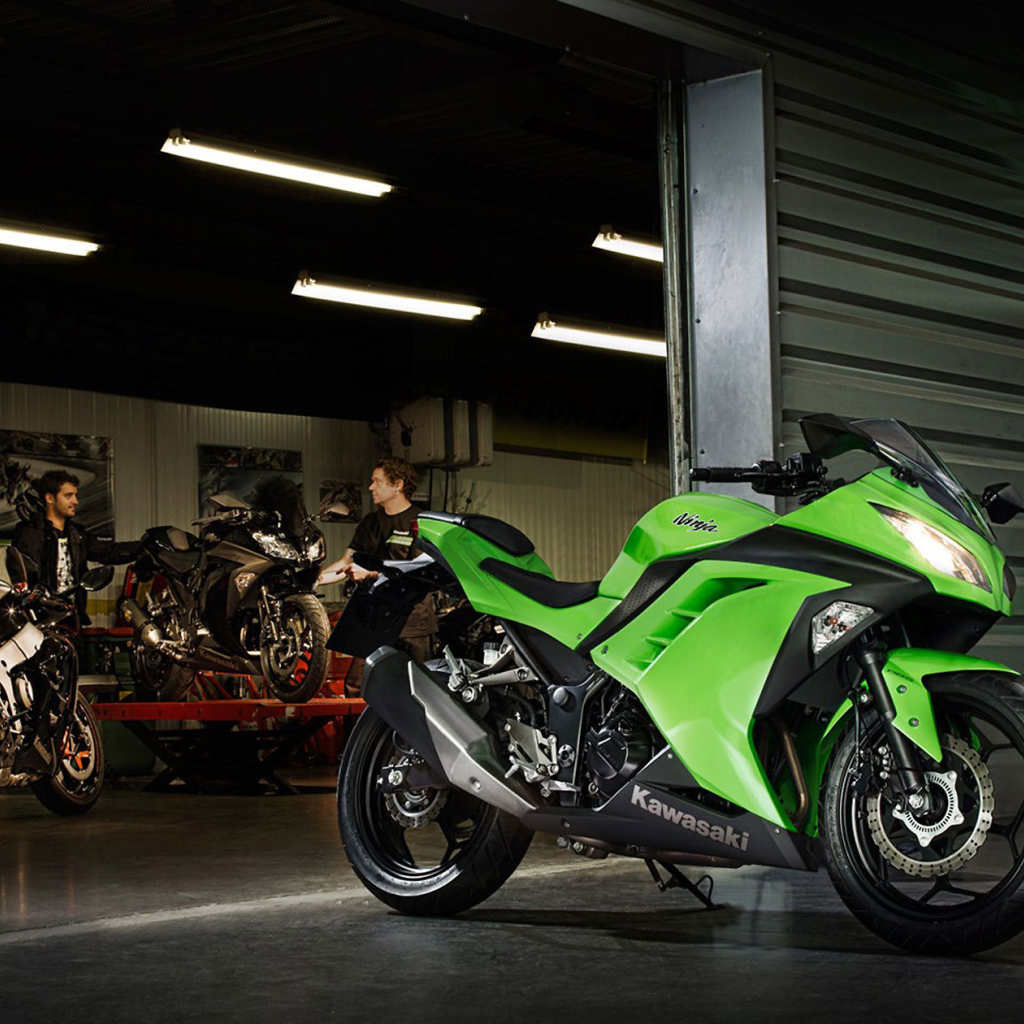 Новый надежный мотоцикл Kawasaki Ninja 300