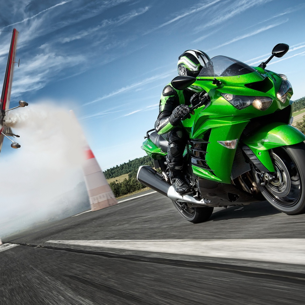 Новый надежный мотоцикл Kawasaki ZZR 1400