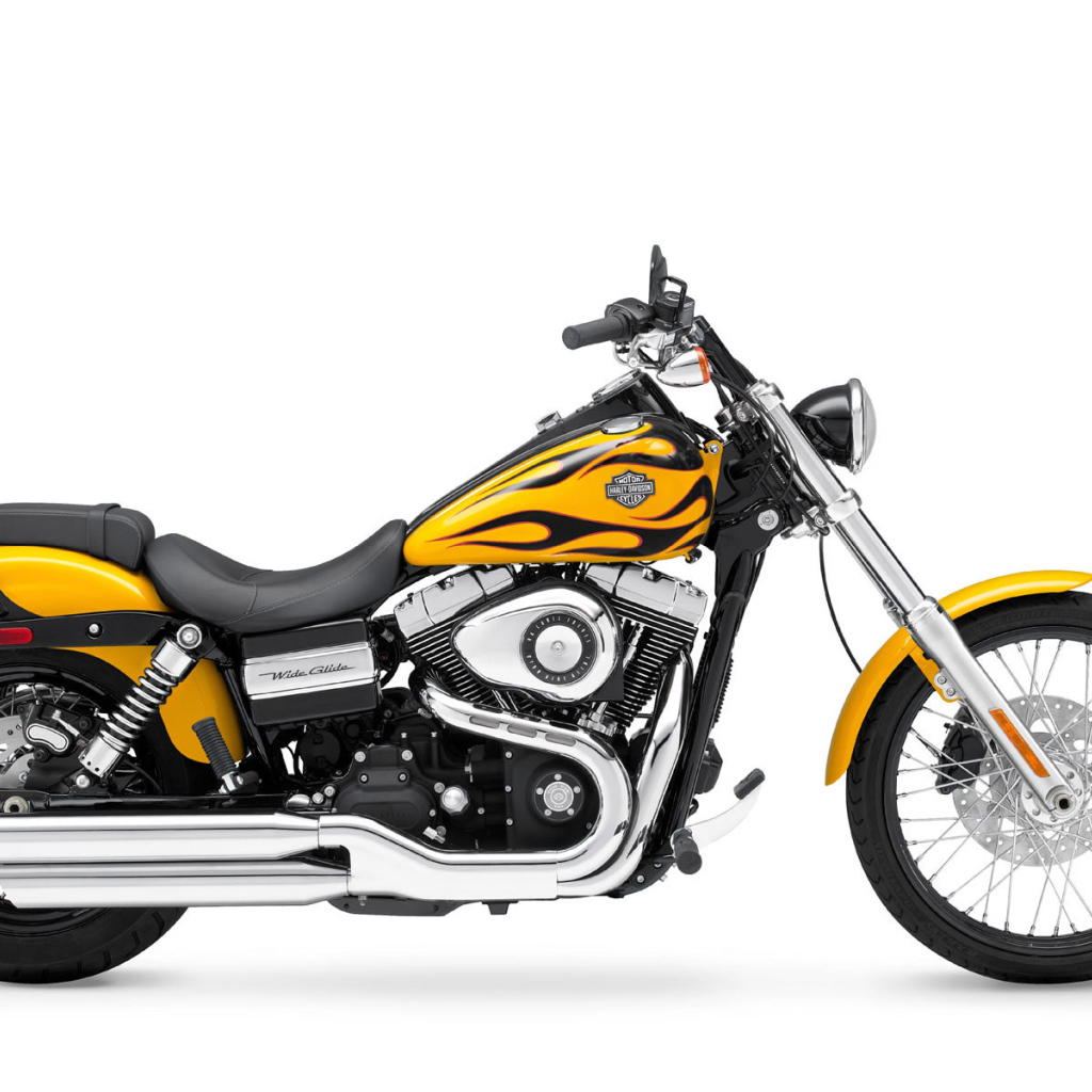 Популярный мотоцикл Harley-Davidson Dyna Wide Glide