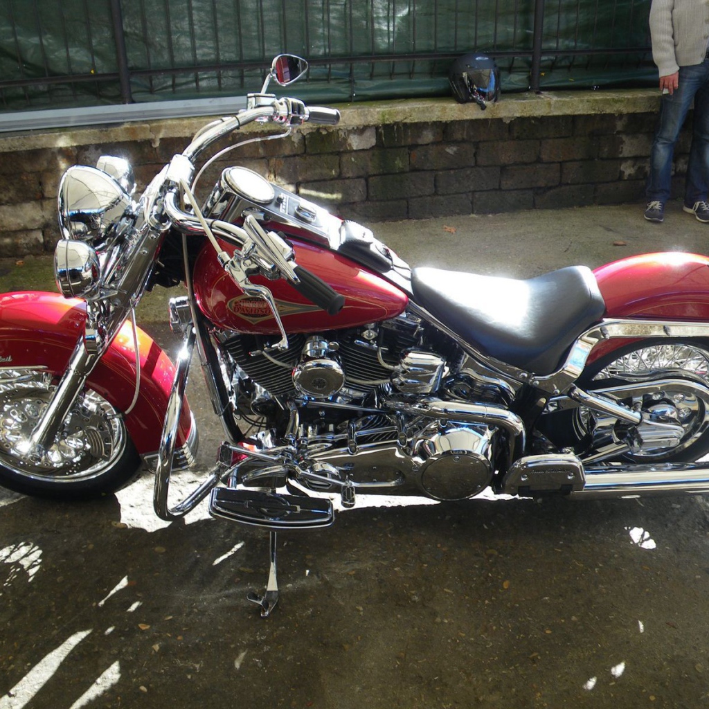 Популярный мотоцикл Harley-Davidson Heritage Softail